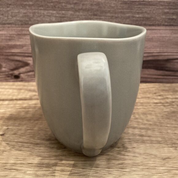 Set of 4 Fortessa Vitraluxe Heirloom Tapered Mugs Smoke Gray 11.5oz - Picture 8 of 10